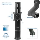 Vivo Single Monitor Sit-stand Workstation Arm For 1 Computer Screen Up To 32 