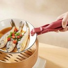 Silicone Anti-scald Bowl Clip Plate Holder Pot Lifter Heat Resistant Gripper