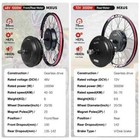 48v 72v 1000w 2000w 3000w Front Rear Brushless Hub Motor For Mtb Electric Bike