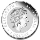 2017 Australia  1 Kookaburra 1 Oz Silver Coin   Amazing    W  Capsule