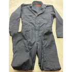Red Kap Mens Navy Blue Long Sleeve Zip Front Workwear Coveralls Size Medium Rg