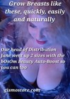 Bigger Firmer Breasts Bosom Beauty Brava No Pills Fast Enlargement Pump System