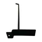 12  Slatwall Hook Panel Display Hooks  1 4  Thickness Metal  Black - Pack 2