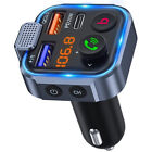 Bluetooth Car Fm Transmitter Mp3 Player Hands Free Radio Adapter Kit Usb Charger