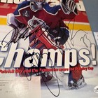 Patrick Roy Joe Sakic Peter Forsberg Signed  Autographed Sports Illustrated Jsa 