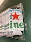 25 Heineken Silver Koozies