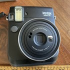 Fujifilm Instax Mini 70 Black Lens 60mm Builtin Flash Instant Film Camera