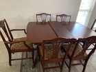 Duncan Phyfe Dining Table And Chairs