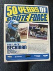 John Force Not Signed Promo Card Funny Car Nhra 2025 50 Years Jack Beckman