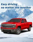In-channel Window Rain Guards Fit For Chevrolet chevy  Silverado   Gmc Sierra   