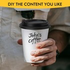  50 Pack  Disposable Coffee Cups With Lids 12 Oz  Hot Paper Cups With Lids  To G