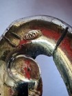 Rare Vintage Silver Miniature Saxophone  Special Stunning - South Italy - 1970 