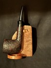 Stanwell Hand Made Reg  969-48 Shape 02 Sandblast Briar Estate Pipe Denmark