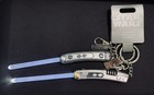 New Disney Parks Star Wars Ahsoka Tano White Lightsaber Light Up Keychain Set