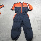 Denver Broncos Jacket Pants Tracksuit Set 2t 4t Nfl Navy Full Zip Orange Vintage