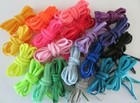 Oval Athletic Shoe Laces Sport Sneaker Shoe Drawstring