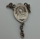 Vintage Sterling Silver Centerpiece For Rosary Beads