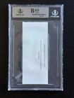 Beckett Bill Clinton Autographed 3x5 Cut Signed  check To Trump Campaign  - Ja11