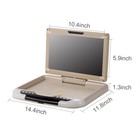 12 Inch Lcd Car Ceiling Flip Down Roof Mounted Monitor Digital Screen Universal