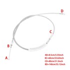 55-1 4  Clutch Cable Wire For Harley Sportster Xl883 Xl1200 1200 883 Super Low