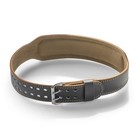 Sunny Health   Fitness 4    Back Support Heavy-duty Leather Weight Lifting Belt