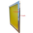 6 Pack 23  X 31  Aluminum Silk Screen Printing Frame - 230 Yellow Mesh Count