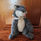 Vintage Dakin Wolf  Sheeps Clothing Plush Stuffed Animal 1989 Wildlife Gray Toy