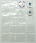 50 Vinyl Chip token Flips Chips Or Tokens 39mm 40mm  