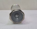 Vintage Metal Flashlight Collectible Silver Tone Classic Metal Design - Untested