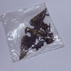 Vintage 1960s Brass American Bald Eagle Door Wall Hanging Plaque Art Decor 7