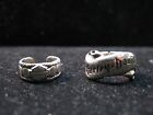 Hd Mod Sterling Silver Harley Davidson Size 8 Ring And Toe Ring