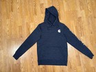 Carhartt Women   s Xs Blue Pullover Hoodie Fleece Lined Relaxed Fit