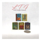 Classic Childrens Books 1 12 Scale Miniature 5 Pc Illustrated Readable Books