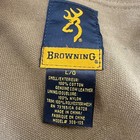 Browning Dove Hunting Belt Large Brown Good Canvas Leather Game Shell Pouches
