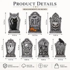 Halloween Decorations Outdoor tombstones Graveyard Yard Sign Stake