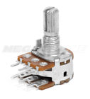 Alpha 100k Ohm Dual Mn-taper Blend-balance Potentiometer Center Click  usa Stock