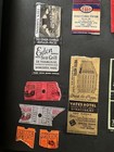 Vintage Matchbook Cover Lot Scrapbook Page Gas Oil Hotels Restaurants Ny Esso