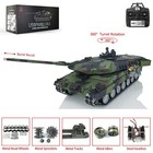 1 16 Scale Henglong 7 0 Rc Tank 3889 Leopard2a6 Barrel Recoil Metal Track Wheels