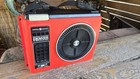Vintage Ge Power Sound Portable 8track Player With Microphone Model 3-5502 Works
