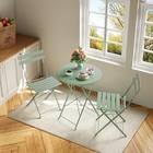 Folding Bistro Table   Chairs Set Outdoor Portable Patio Furniture Dining New