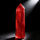 Natural Red Quartz Crystal Point Tower For Reiki Healing Chakra Energy Gift