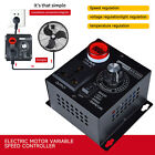 Electric 120v 15a Motor Variable Speed Controller 4000w Ac Motor Speed