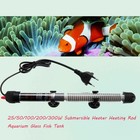 25w-300w Aquarium Heater Submersible Water Heating Rod Anti-explosion Fish Tank