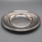 Christofle Perles Silverplate Dinner Plate 10 5 8  - France - Free Usa Shipping