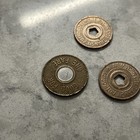 6 Assorted Nyc Vintage Subway Tokens