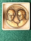 Medallic Art Medals Bronze Star Trek Coin Spock kirk  1974 