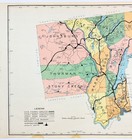 1941  Ulster  County New York Map Original  20x16  Kingston  Rosendale