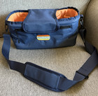 Crapkeeper Stroller Chair Caddy Organizer Bag Portable Navy Nylon Travel Storage