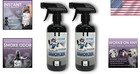 Natural Smoke Odor Eliminator Spray - 32oz Total For Home   Office Freshness
