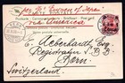 Germany China 1906 Shanghai German Post Card 4c Germania Tied Dated Cancel